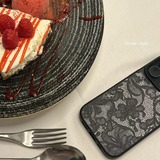 Coque iPhone - Nuit Secrète – Dentelle Noire