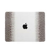 Coque MacBook - L'Héritage – Finition Croco Marron Audacieux